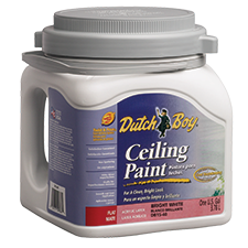 Белоснежная краска для потолков Dutch Boy Ceiling Paint (3.8 л)
