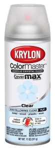 Krylon ColorMaster Acrylic Crystal Clear Flat