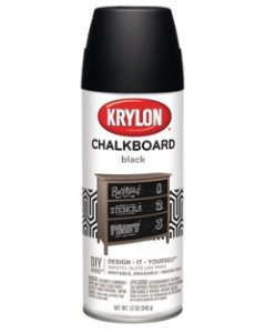 Krylon Chalkboard paint - Краска с эффектом школьной доски