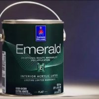 Краска для стен и потолков Sherwin Williams "Emerald Interior Acrylic Latex Paint" (3.8 л)