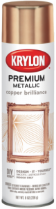 Аэрозольная краска Krylon Premium Metallics Copper Brilliance