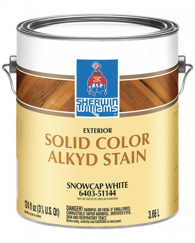      Exterior Alkyd Solid Color Stain