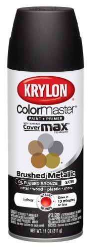  Krylon ColorMaster Brushed Metallic Oil Rubbed Bronze