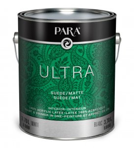 Интерьерная краска Para Paints ULTRA 8000 на водной основе с эффектом замши (0,95 л.)