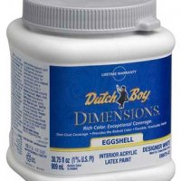      Dimensions (EggShell/Satin) Dutch Boy (3.8 )