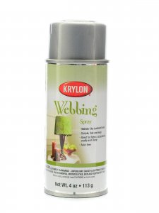 Krylon Webbing Spray (эффект паутины) Marbelizing