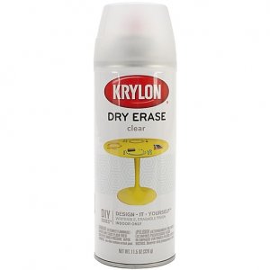 Краска аэрозольная Dry-Erase Clear spray (Прозрачный)