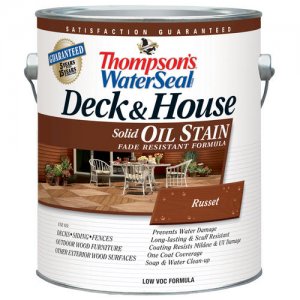 Укрывная пропитка Thompson's Deck&House Solid Oil Stain (3.8 л)